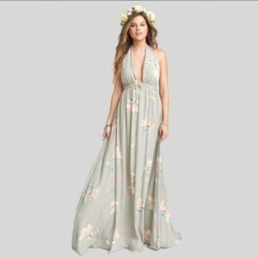 ❤️ New with tags Show Me Your Mumu Luna Halter Lily Showers